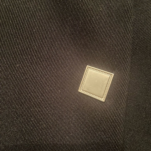 Pizazz Black Long Snap Front Blazer - Picture 3 of 9